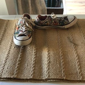 cartoon covered converse